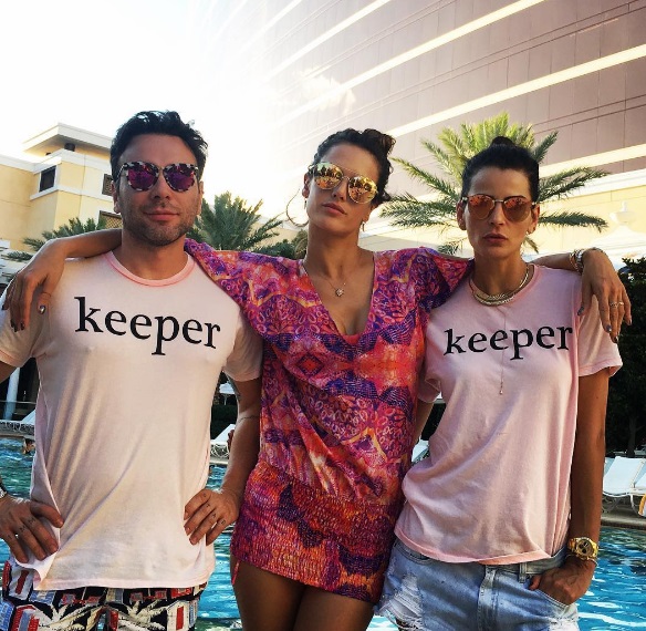 Ana Beatriz Barros não foi a sua despedida de solteira em Las Vegas; mas as amigas foram