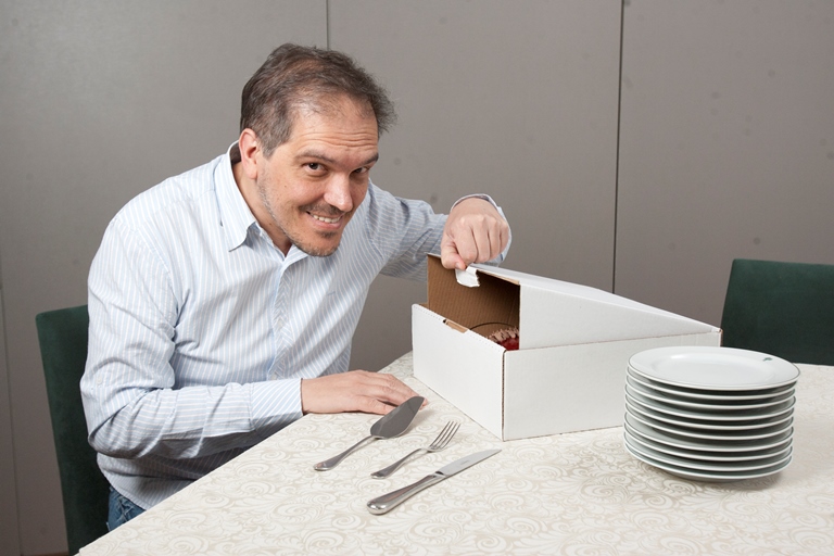 Teste do bolo do MasterChef Estefano Zaquini