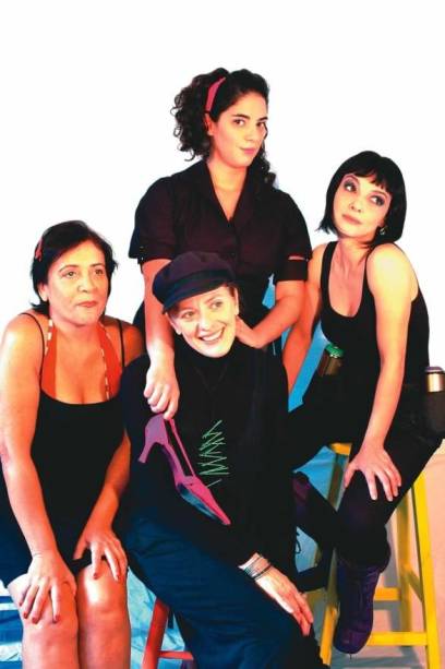 Mari Nogueira, Martha Nowill, Cynthia Falabella e Chris Couto: papo de mulher