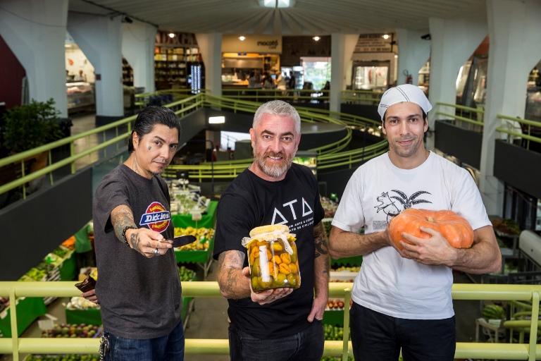 Checho Gonzales, Alex Atala e Rodrigo Oliveira: propulsores da mudança