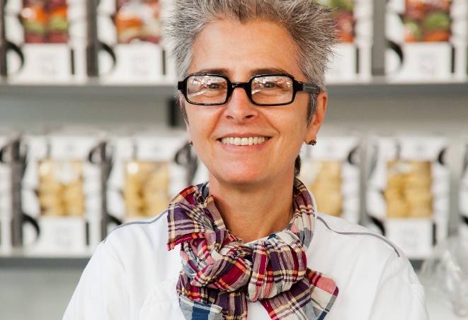 A chef de cozinha dona da rotisseria e consultoria Mesa III: primeira investida fora do Brasil