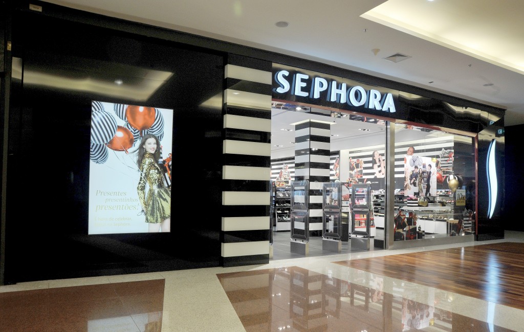 Fachada da nova unidade da Sephora em São Paulo: Zona Leste foi a escolha da marca (Foto: Sephora)