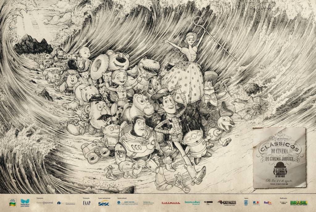 Festival de Cinema Judaico tem cartazes muito criativos