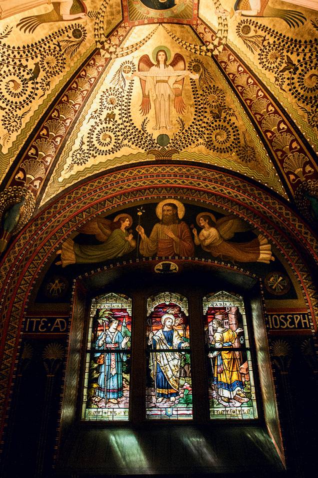 Vitrais da Capela do Santíssimo, dentro doMosteiro de São Bento Vitrais da Capela do Santíssimo, dentro doMosteiro de São Bento