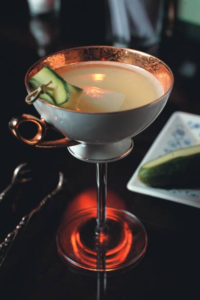 O delicado coquetel lafayette, do MyNY Bar: apresentação diferenciada O delicado coquetel lafayette, do MyNY Bar: apresentação diferenciada