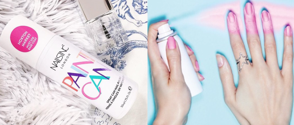 Esmalte em spray é lançado por marca britânica