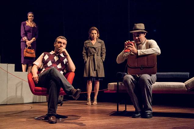 Ilana Kaplan, Marco Antônio Pâmio, Vera Zimmermann e Marat Descartes: equilíbrio entre o riso e o drama Ilana Kaplan, Marco Antônio Pâmio, Vera Zimmermann e Marat Descartes: equilíbrio entre o riso e o drama