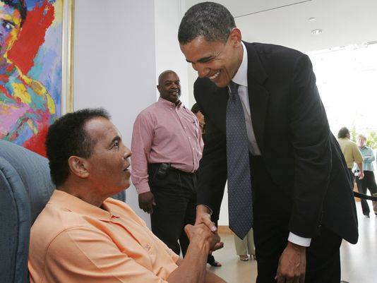 Muhammad Ali e Obama