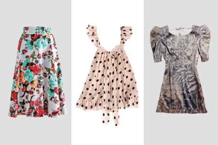 Regras para combinar peças estampadas