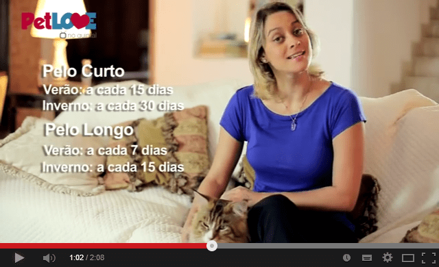 Loja virtual PetLove lança canal de vídeos com dicas para donos de animais