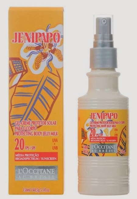 Produtos Verão - Gel Creme FPS Jenipapo L'Occitane