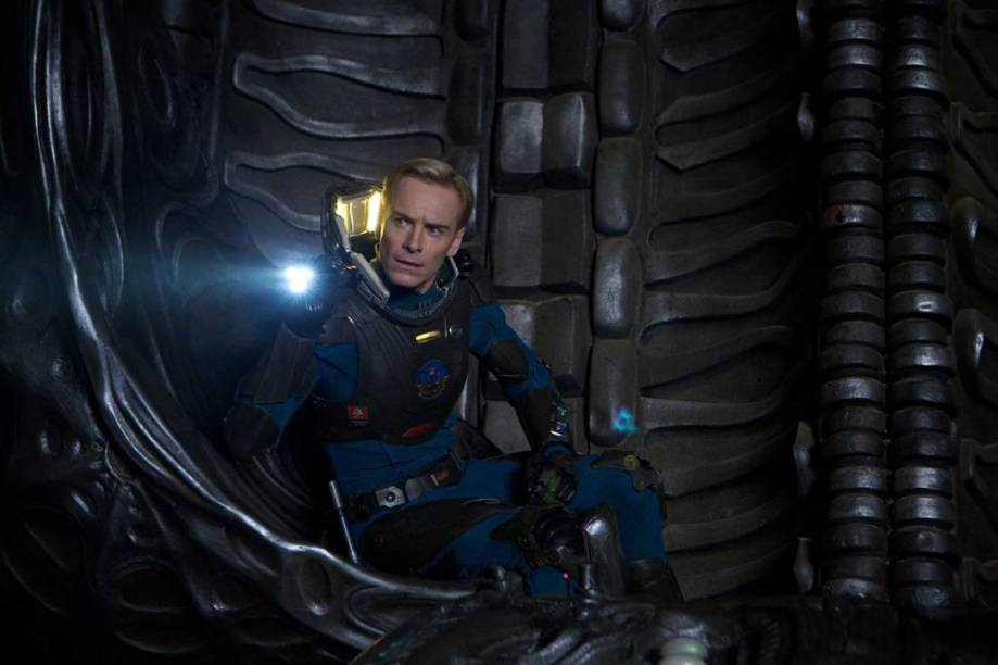 Prometheus, com Michael Fassbender: ficção científica dirigida por Ridley Scott