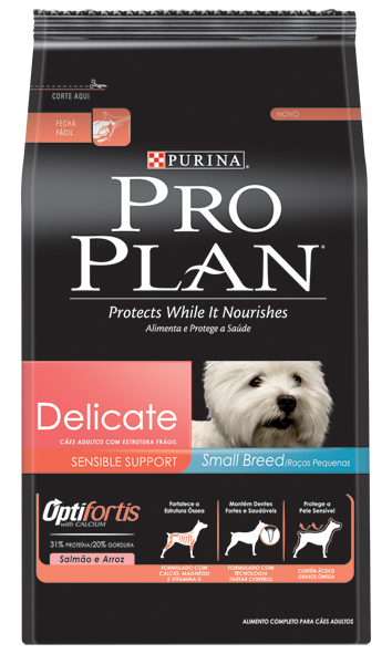 Purina Pro Plan lança embalagens com fecho de velcro e rações super premium para raças pequenas