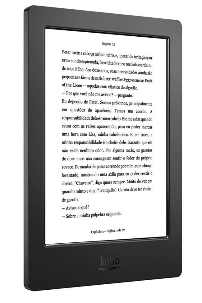 As Boas Compras - chuva - Leitor digital Kobo Aura H2O