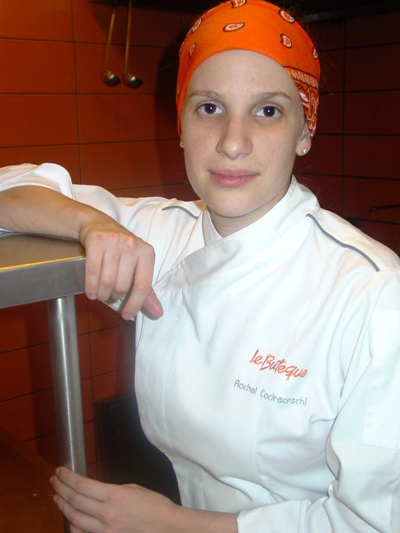 Rachel Codreanschi: titular do Le Buteque aos 22 anos (Foto: acervo pessoal)