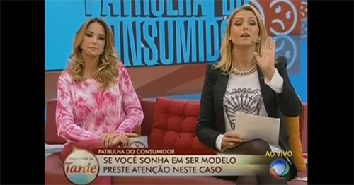 Barraco do dia: “A Record é um lixo”, diz entrevistada, ao vivo, no ‘Programa da Tarde’