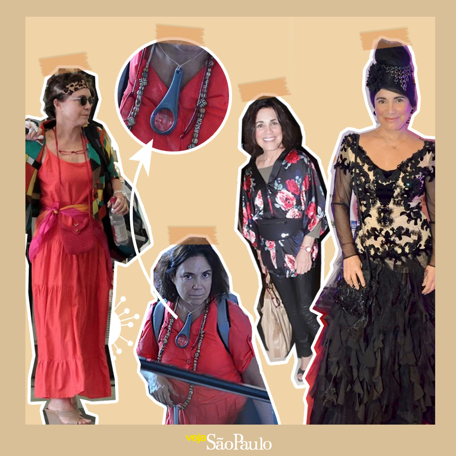 Regina Duarte e o look do dia