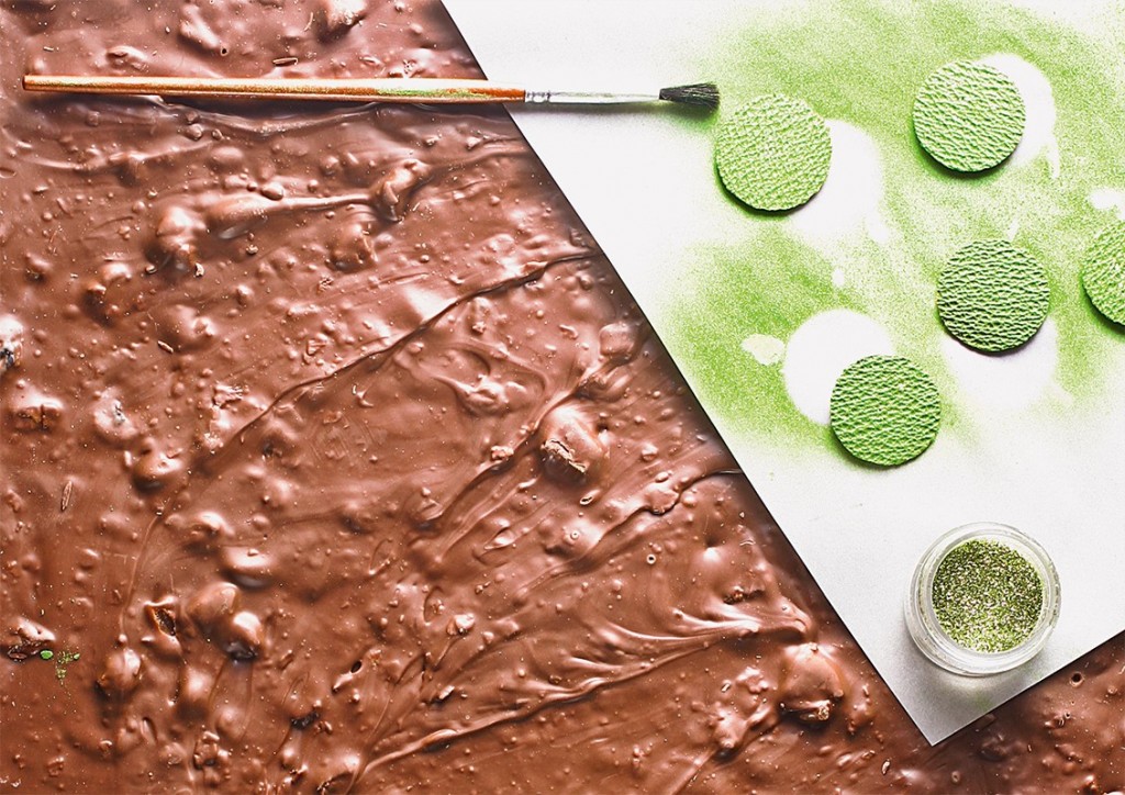 Placa de chocolate da Renata Arassiro: ingrediente &eacute; de origem belga (Foto: Mario Rodrigues)