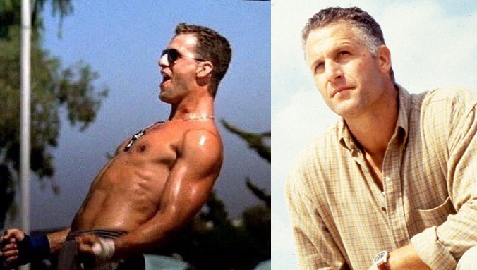 Rick Rossovich ainda mantém o corpo em forma 