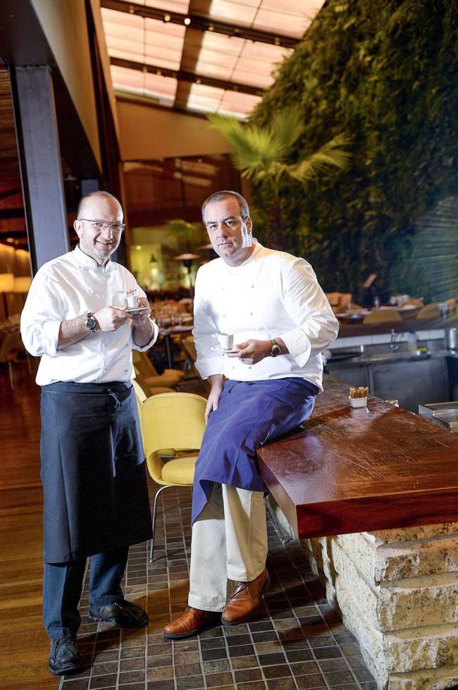 Chefs Salvatore Loi e Paulo Barros