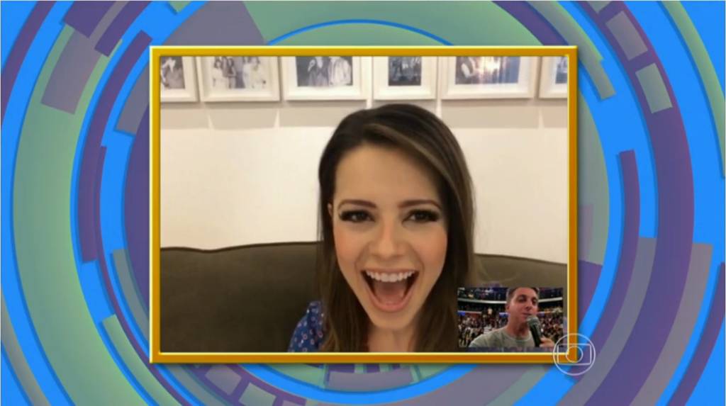 Luciano Huck faz pergunta indiscreta para Sandy ao vivo e é criticado por marido da cantora