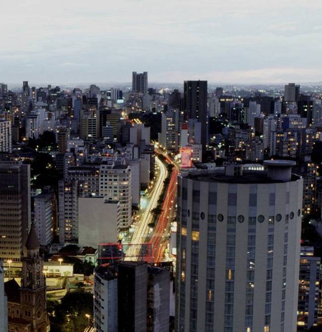 Vista aérea de São Paulo