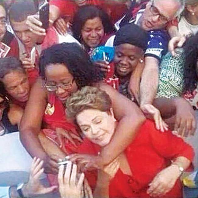 selfie dilma