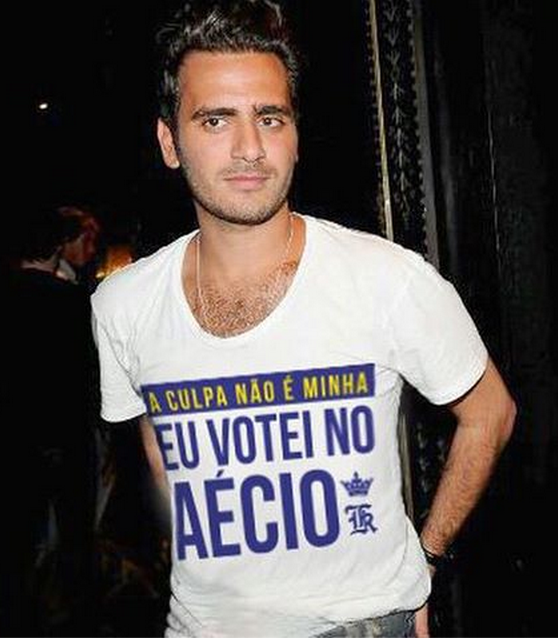 Sergio K. cria camiseta polêmica e pede a petistas que deixem de segui-lo no Instagram