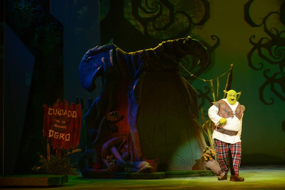 	Cena de Shrek, o Musical