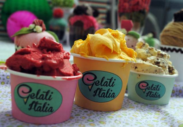 Gelati Italia: copinhos vão de R$ 9,00 a R$ 13,00 Gelati Italia: copinhos vão de R$ 9,00 a R$ 13,00
