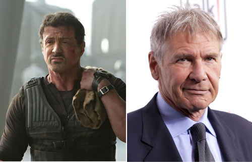 Stallone anuncia Harrison Ford em ‘Os Mercenários 3′ (e alfineta Bruce Willis no Twitter)