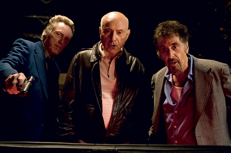 Walken, Arkin e Pacino: os ex-parceiros do crime se reencontram