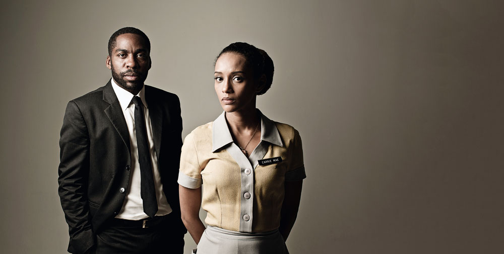 Lázaro Ramos e Taís Araújo em peça sobre Martin Luther King