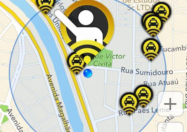 Aplicativo de táxi – 99Taxis