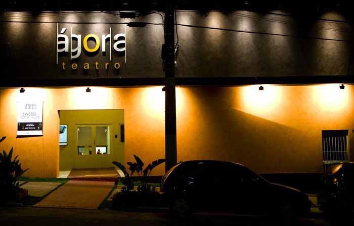 Fachada do Teatro Ágora Fachada do Teatro Ágora