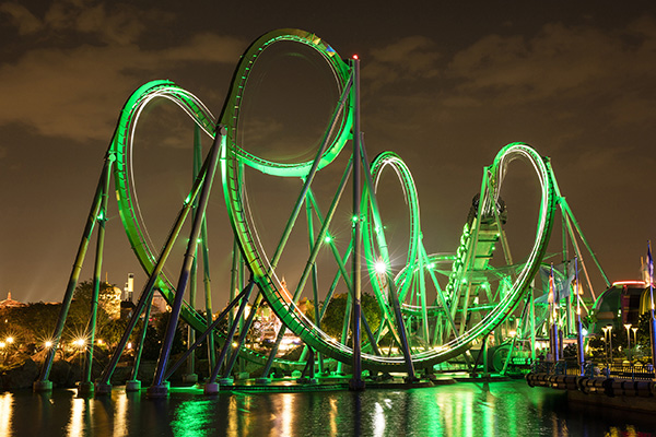 16-18458
Publicity PR GO Hulk 16 
Coaster
night
Hulk 
Islands of Adventure
Soft Open 
Riders