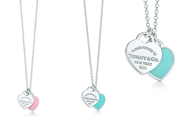 tiffany colar coração tiffany colar coração