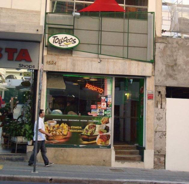 Fachada do Tollocos localizado na Rua Augusta