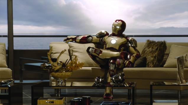 Em Homem de Ferro 3, Robert Downey Jr. volta a interpretar o super-herói Em Homem de Ferro 3, Robert Downey Jr. volta a interpretar o super-herói