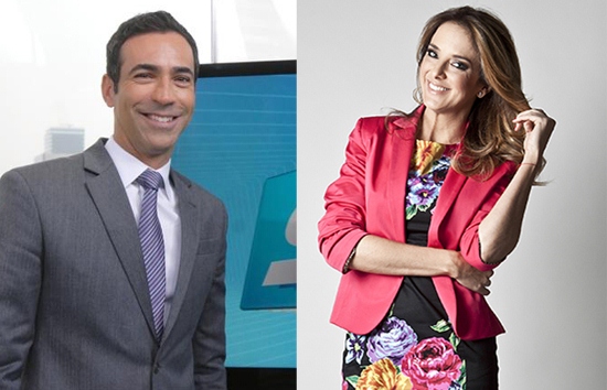 Ticiane Pinheiro e César Tralli estão juntos há três semanas