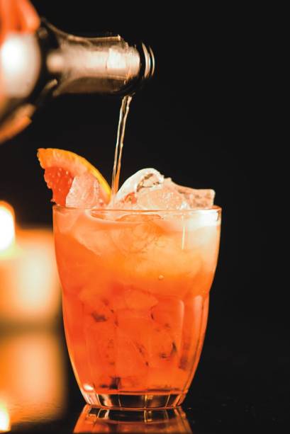 Coquetel negroni sbagliato: um dos bons drinques do Tutto Italiano Bar & Cucina Coquetel negroni sbagliato: um dos bons drinques do Tutto Italiano Bar & Cucina