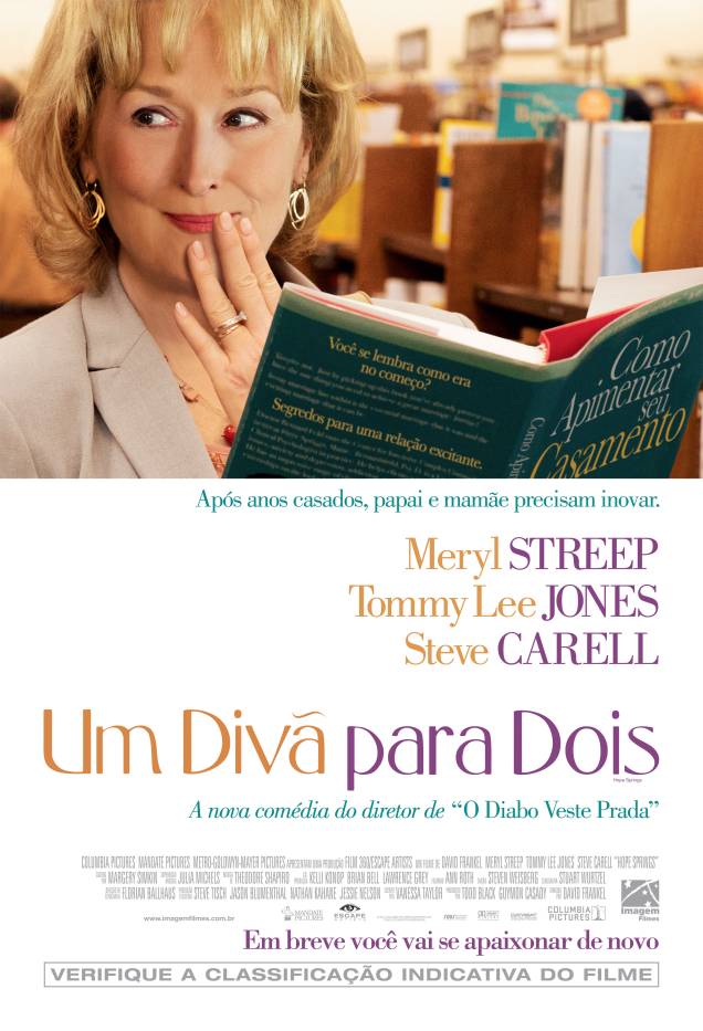 Meryl Streep: a atriz interpreta uma dona de casa em crise no casamento na comédia dramática Um Divã para Dois Meryl Streep: a atriz interpreta uma dona de casa em crise no casamento na comédia dramática Um Divã para Dois