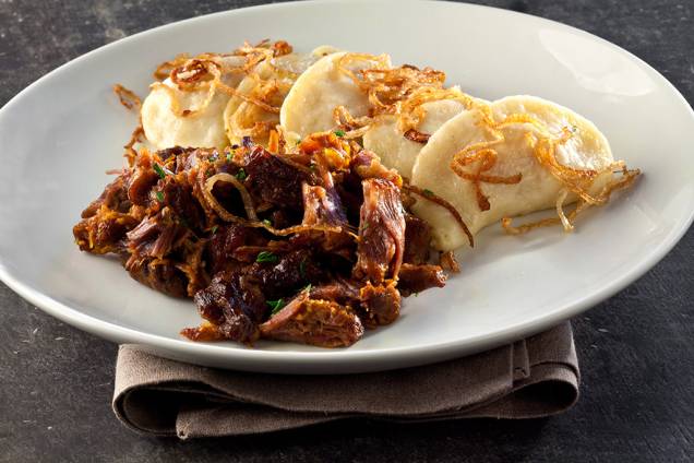 Varenique com rabada Varenique com rabada