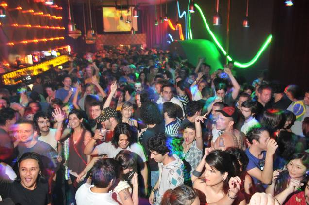 Pista de dança do Vegas Club, na Rua Augusta Pista de dança do Vegas Club, na Rua Augusta