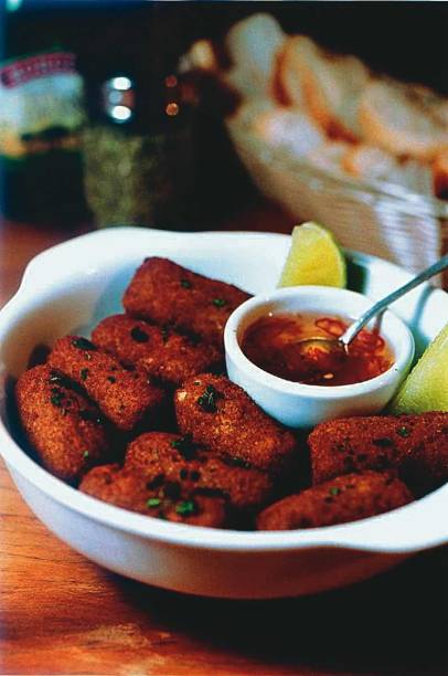 Os croquetes de pernil do Vianna Os croquetes de pernil do Vianna