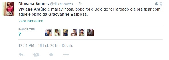 No Twitter: fãs elogiam performance de Viviane Araújo no Carnaval e alimentam rixa com Gracyanne Barbosa