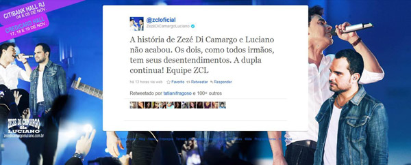 Zezé di Camargo & Luciano: dez vídeos