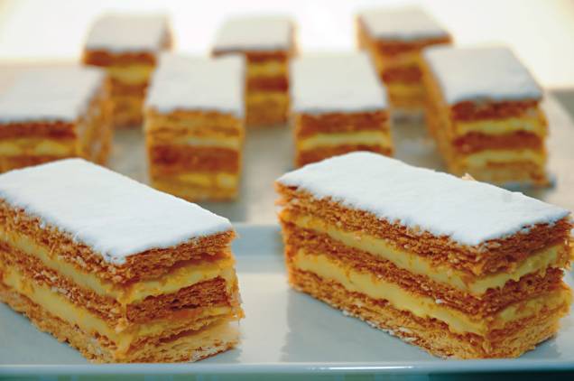 Mil-folhas: sucesso da confeitaria Mil-folhas: sucesso da confeitaria