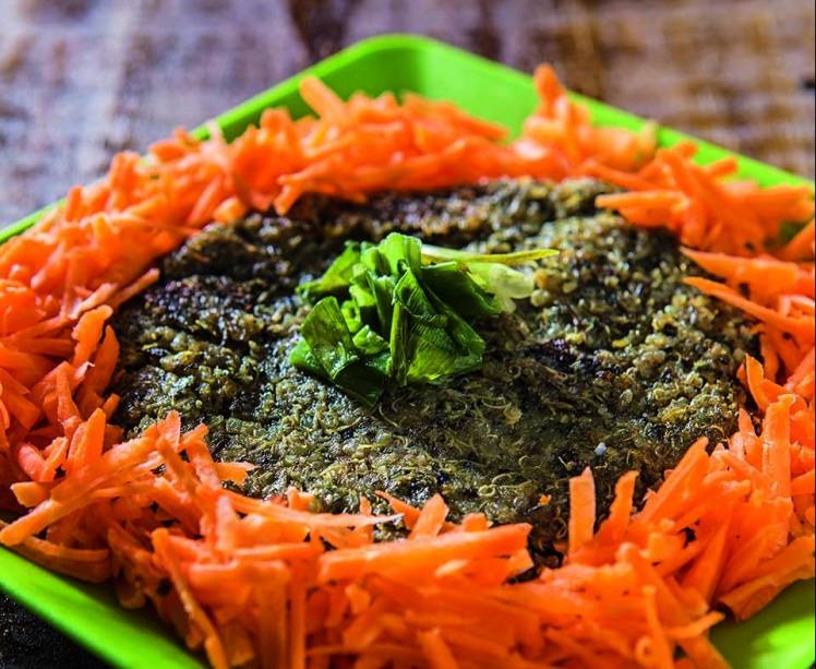 Hambueguer de quinoa (Foto: Ricardo D'Angelo)