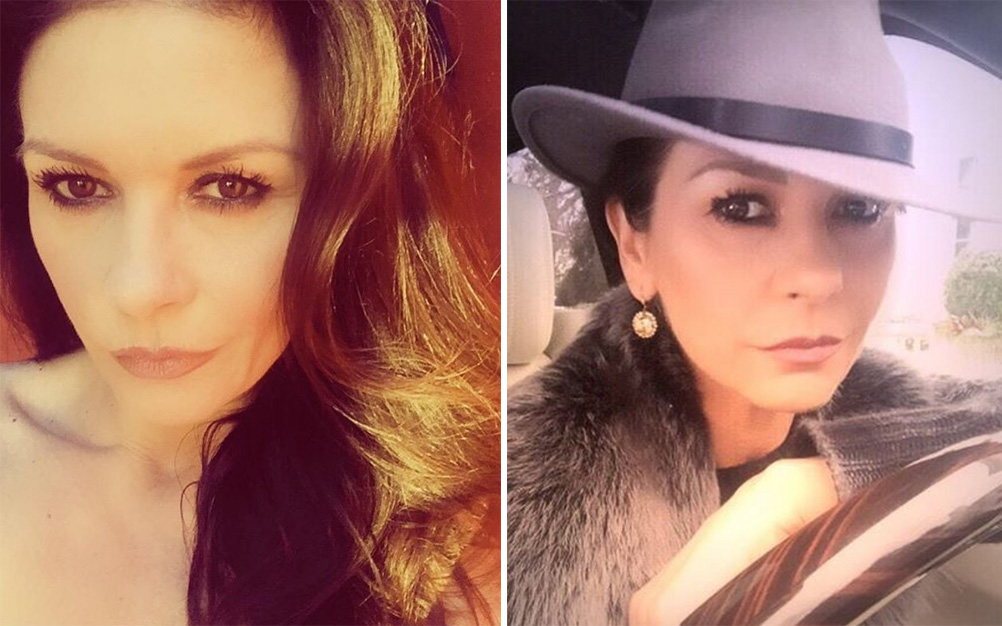 Catherine Zeta-Jones surpreende fãs ao exibir closet exuberante